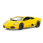 Машина металлическая Lamborghini Murcielago LP640, масштаб 1:36, открываются двери, инерция, цвет жёлтый - Фото 1