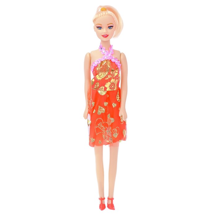 Кукла «Виола» в платье, цвета МИКС, в пакете