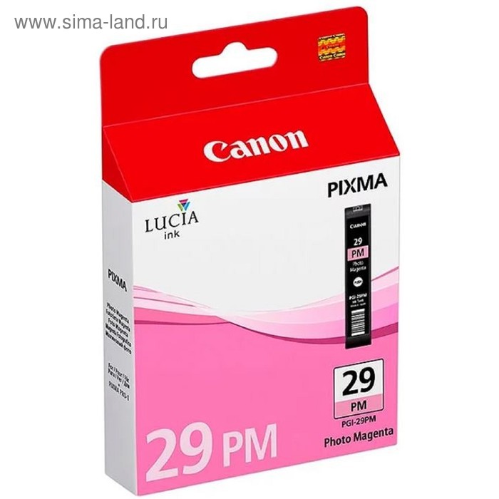 Картридж струйный Canon PGI-29PM 4877B001 фото пурпурный для Canon Pixma Pro 1 - Фото 1