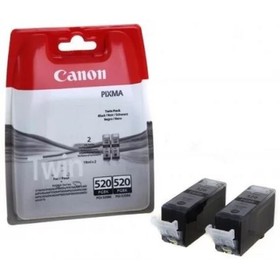 Картридж струйный Canon PGI-520BK 2932B012 черный x2уп. для Canon Pixma iP3600/4600/MP540/620 (19мл)