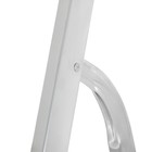 Стремянка ТУНДРА, алюминиевая, 3 ступени, 600 мм - фото 32771679