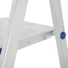 Стремянка ТУНДРА, алюминиевая, 8 ступеней, 1660 мм - Фото 3