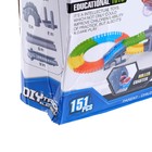 УЦЕНКА Автотрек «Магический Трек», гибкий, светится в темноте, 151 деталь, поворот - Фото 3