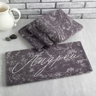 Полотенце именное махровое Этель «Андрей» 50×90 см, 100% хлопок, 420 г/м² 4607789