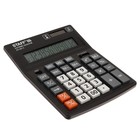 Калькулятор настольный 12 разрядов STAFF PLUS STF-333, двойное питание - фото 6255281