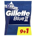 Бритва одноразовая Gillette Blue2, 9 + 1 шт. - фото 3000275