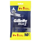Бритва одноразовая Gillette Blue2, 9 + 1 шт. - Фото 2