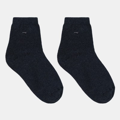 Носки детские махровые, цвет джинс, размер 18