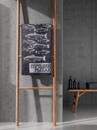 Полотенце махровое Этель «Лучший рыбак», 50×90 см, 100% хлопок, 420 г/м², серое - Фото 2