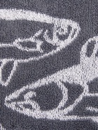 Полотенце махровое Этель «Лучший рыбак», 50×90 см, 100% хлопок, 420 г/м², серое - Фото 4