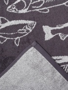 Полотенце махровое Этель «Лучший рыбак», 50×90 см, 100% хлопок, 420 г/м², серое - Фото 6