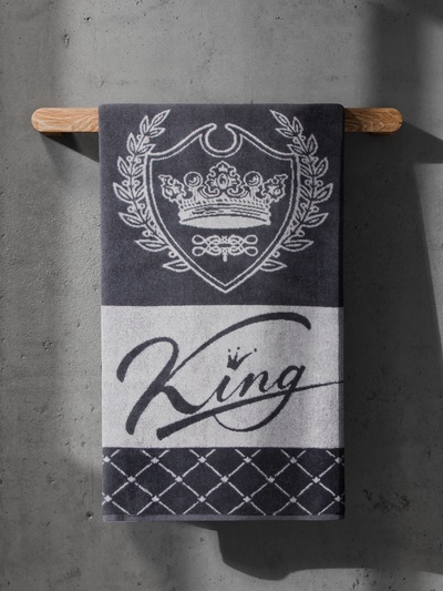 Полотенце махровое Этель King, 50×90 см, 100% хлопок, 420 г/м²