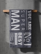 Полотенце махровое Этель Super man 50×90 см, 100% хлопок, 420 г/м² - Фото 3