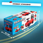 Толокар - пушкар детский «Ночной гонщик. Машинка», звуковые эффекты, цвет красный - Фото 4