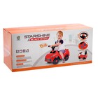 Толокар - пушкар детский «Ночной гонщик. Машинка», звуковые эффекты, цвет черный - Фото 6