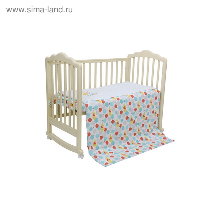 Детское постельное бельё «Чудесный день», цвет жёлтый, 60×120 см, 110×140 см, 40×60 см - Фото 1