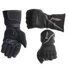 Кожаные перчатки VOYAGER2, размер S, чёрные - Фото 2