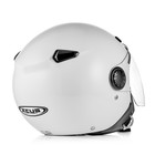 Шлем открытый ZS-210B, глянцевый, белый, M - Фото 4