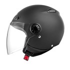 Шлем открытый ZS-210B, матовый, чёрный, XXL - Фото 1