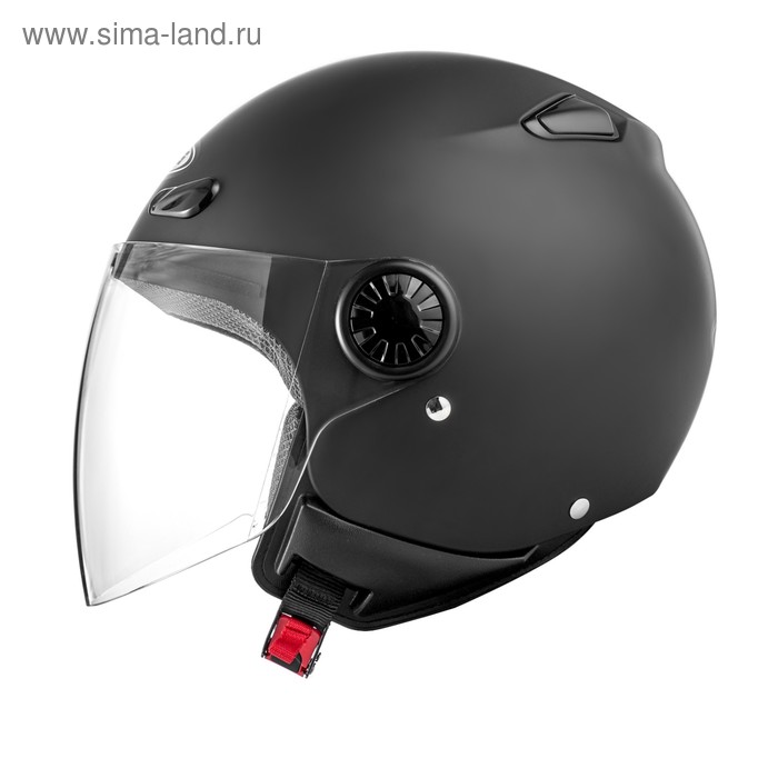 Шлем открытый ZS-210B, матовый, чёрный, XXL - Фото 1