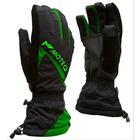 Зимние перчатки "Снежок", размер XXXL, чёрные, зелёные - фото 298261337