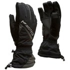Зимние перчатки "Снежок", размер XXL, чёрные, серые - фото 298261344