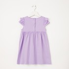 Платья для девочки, цвет сиреневый, рост 110 см - Фото 7