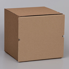 Коробка для торта, с окном, крафт, 30×30×30 см - Фото 3