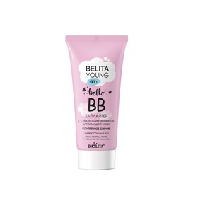 BB-хайлайтер для лица Bielita Young Skin «Безупречное сияние», 30 мл 4692838