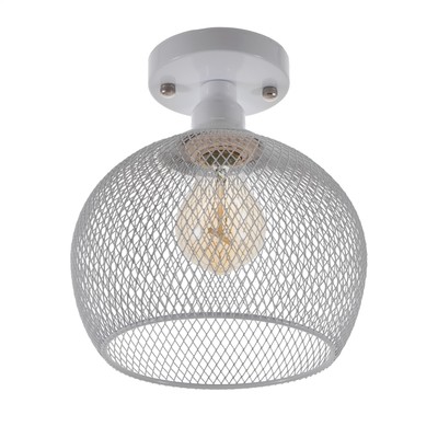 Светильник «Шар» 1×40 Вт E27 белый 22×22×22 см BayerLux