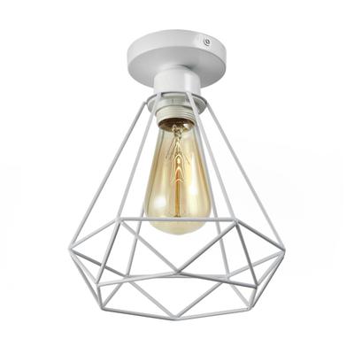 Люстра потолочная BayerLux «Адри», 1×60 Вт, E27, белый, 16×16×18 см