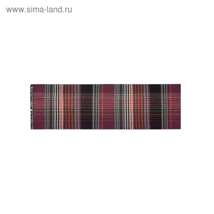Шарф мужской 30×180 см, фуксия - Фото 1