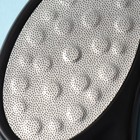 Тёрка для ног, лазерная, двусторонняя, 20,5 см, цвет чёрный - Фото 3