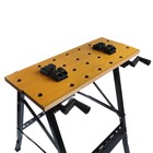 Верстак-тиски ТУНДРА, складной, 605×635×780 мм, профиль 25×25 мм, нагрузка до 100 кг - Фото 2