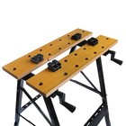 Верстак-тиски ТУНДРА, складной, 605×635×780 мм, профиль 25×25 мм, нагрузка до 100 кг - Фото 4