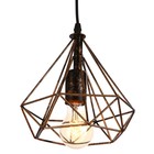 Светильник BayerLux «Блум» 1×40 Вт E27 черный-золото 25×20×100 см - Фото 2