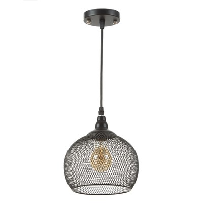 Светильник BayerLux «Шар» 1×40 Вт E27 черный 22×22×110 см