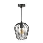 Светильник BayerLux «Цветок» 1×40 Вт E27 черный 20×20×120 см - Фото 1