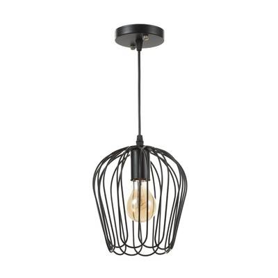 Светильник BayerLux «Цветок» 1×40 Вт E27 черный 20×20×120 см