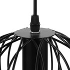 Светильник BayerLux «Цветок» 1×40 Вт E27 черный 20×20×120 см - Фото 8