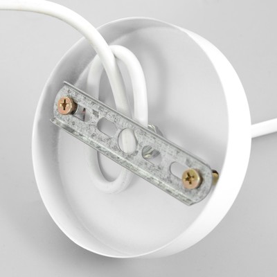 Светильник BayerLux «Цветок» 1×40 Вт E27 белый 18×18×100 см