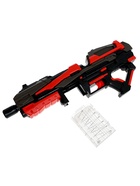 Автоматический бластер RAMPAGE, стреляет мягкими пулями, работает от батареек - Фото 9
