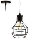 Светильник BayerLux "Ортико" 1х60Вт E27 черный 13х13х100 см. - Фото 1