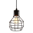 Светильник BayerLux "Ортико" 1х60Вт E27 черный 13х13х100 см. - Фото 2