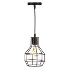 Светильник BayerLux "Ортико" 1х60Вт E27 черный 13х13х100 см. - Фото 3