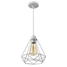 Светильник BayerLux «Адри» 1×60 Вт E27 белый 16×16×100 см - Фото 1