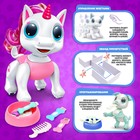 Робот единорог радиоуправляемый «Питомец» WOOW TOYS, программируемый, на пульте управления, интерактивный: звук, свет, танцующий, на аккумуляторе, розовый - Фото 4