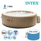 SPA бассейн BUBBLE MASSAGE, 216 х 71 см, 220-240V, от 6 лет, 28428 INTEX - фото 8907864