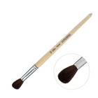 Кисть для рисования, пони, № 10, Calligrata, круглая, деревянная ручка - Фото 4