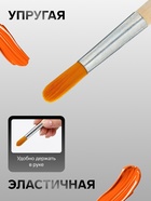 Кисть для рисования, синтетика, № 9, Calligrata, круглая, деревянная ручка - Фото 2